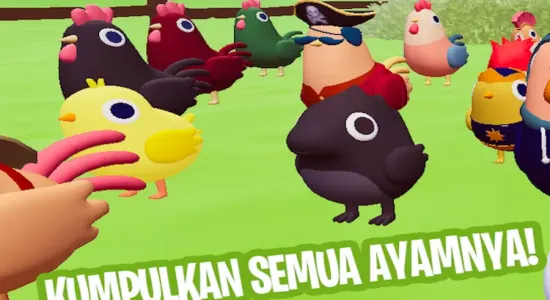 Скриншоты из Aku si PENGADU AYAM на Андроид 1