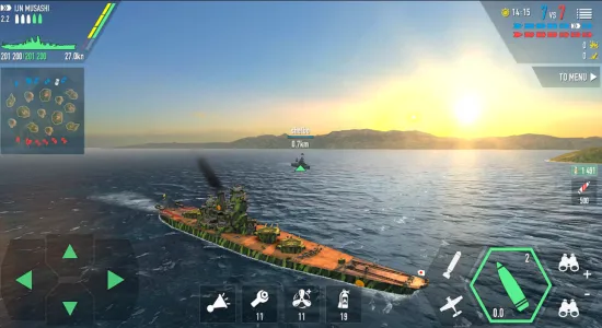 Скриншоты из Battle of Warships на Андроид 2