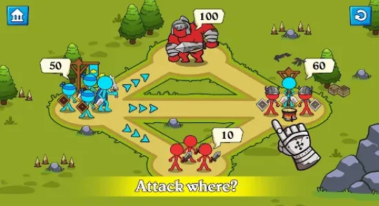 Скриншоты из Stick Clash на Андроид 3