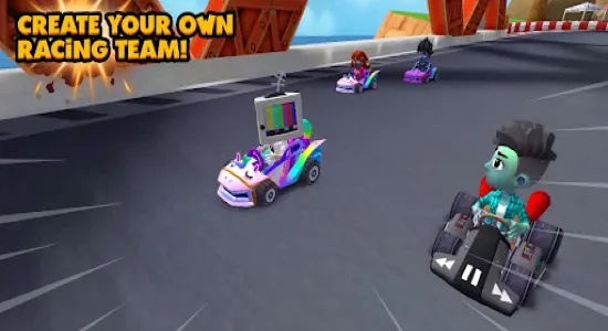 Скриншоты из Boom Karts на Андроид 1