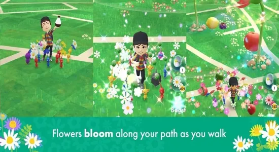 Скриншоты из Pikmin Bloom на Андроид 2