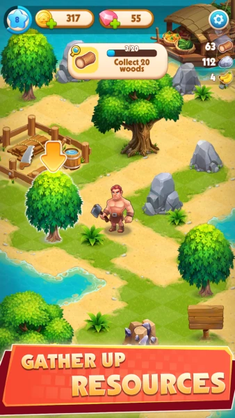 Скриншот №1 Exilesland: adventure RPG вышла в Google Play