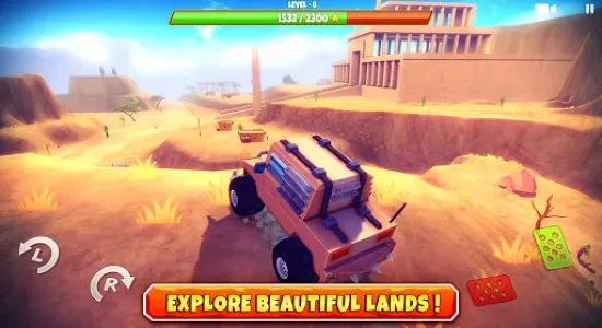 Скриншоты из Zombie Offroad Safari на Андроид 1