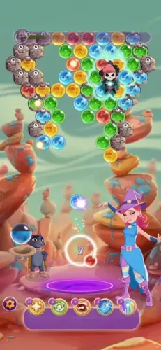 Скриншоты из Bubble Witch 3 Saga на Андроид 3