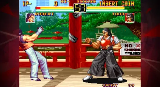 Скриншоты из ART OF FIGHTING ACA NEOGEO на Андроид 1