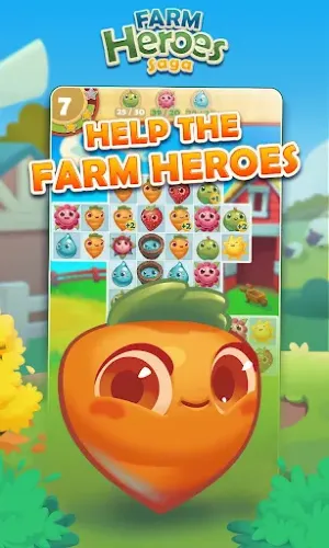 Скриншоты из Farm Heroes Saga на Андроид 2