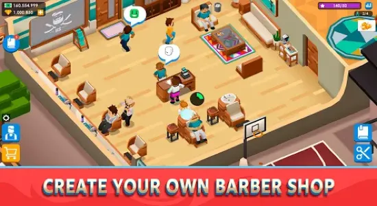 Скриншоты из Idle Barber Shop Tycoon на Андроид 2