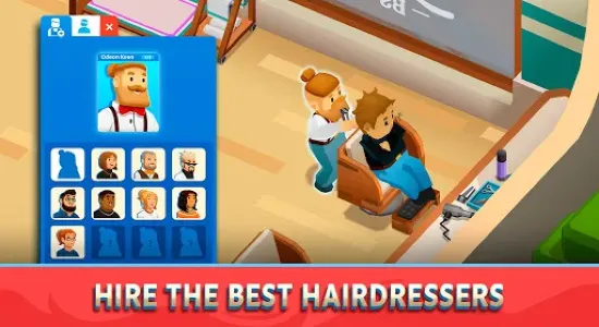 Скриншоты из Idle Barber Shop Tycoon на Андроид 1