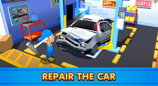 Скриншоты из Car Fix Tycoon на Андроид 2