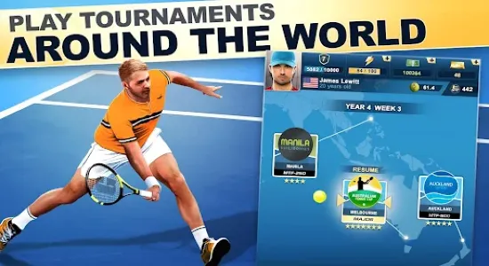 Скриншоты из TOP SEED Tennis Manager (мод) на Андроид 3