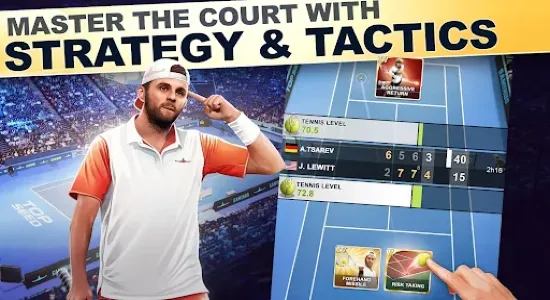 Скриншоты из TOP SEED Tennis Manager (мод) на Андроид 1