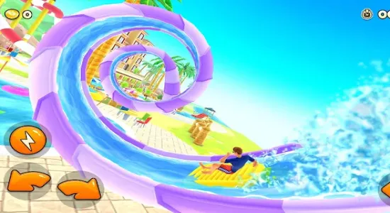 Скриншоты из Uphill Rush Water Park Racing на Андроид 1