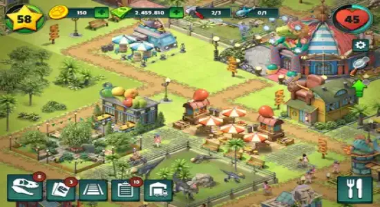 Скриншоты из Jurassic Dinosaur: Park Game (мод) на Андроид 1