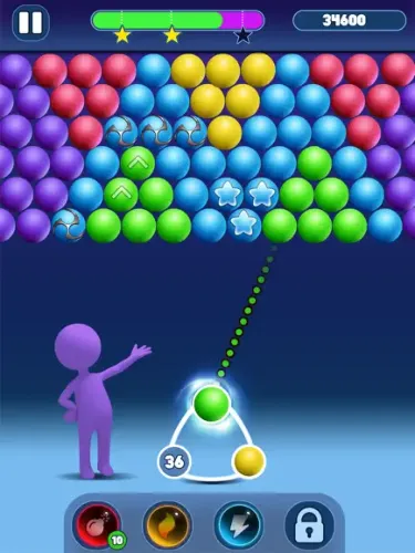 Скриншоты из Bubble Shooter Pro 2024 (мод) на Андроид 3