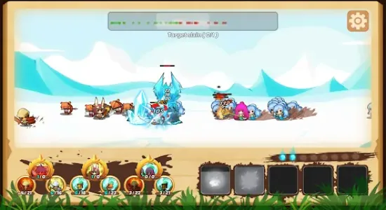 Скриншоты из Paper Knight Wars (мод) на Андроид 3