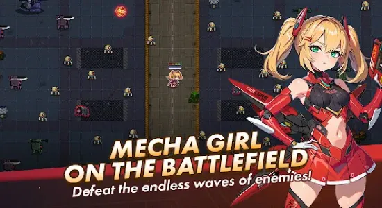 Скриншоты из Mecha Girls Survivor (мод) на Андроид 1