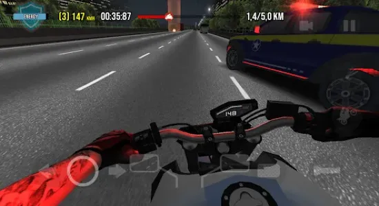 Скриншоты из Traffic Motos 3 (мод) на Андроид 2