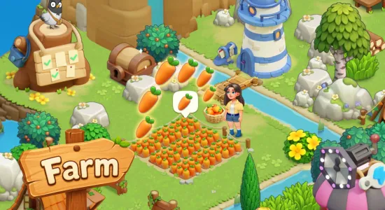 Скриншоты из Island Haven — Симулятор фермы на Андроид 1